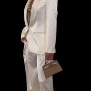Beli dvodjelni set